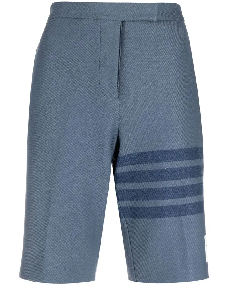 Thom Browne Bermudas mit Streifen - Blau Blau
