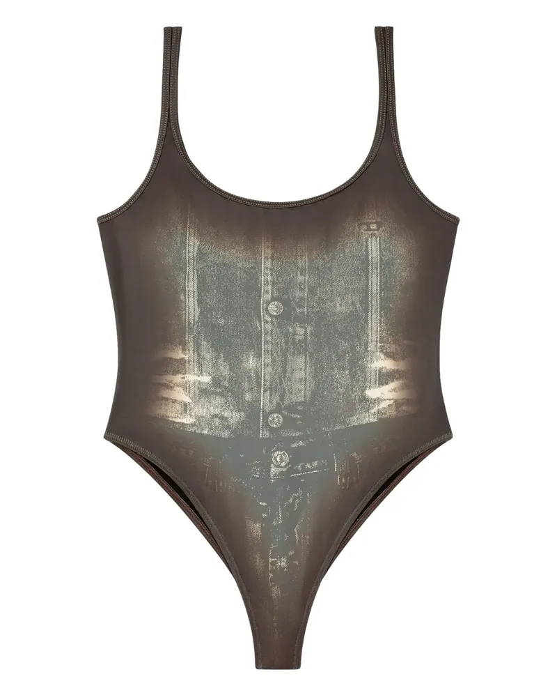 Diesel Marilyn-DNM Badeanzug - Braun Braun