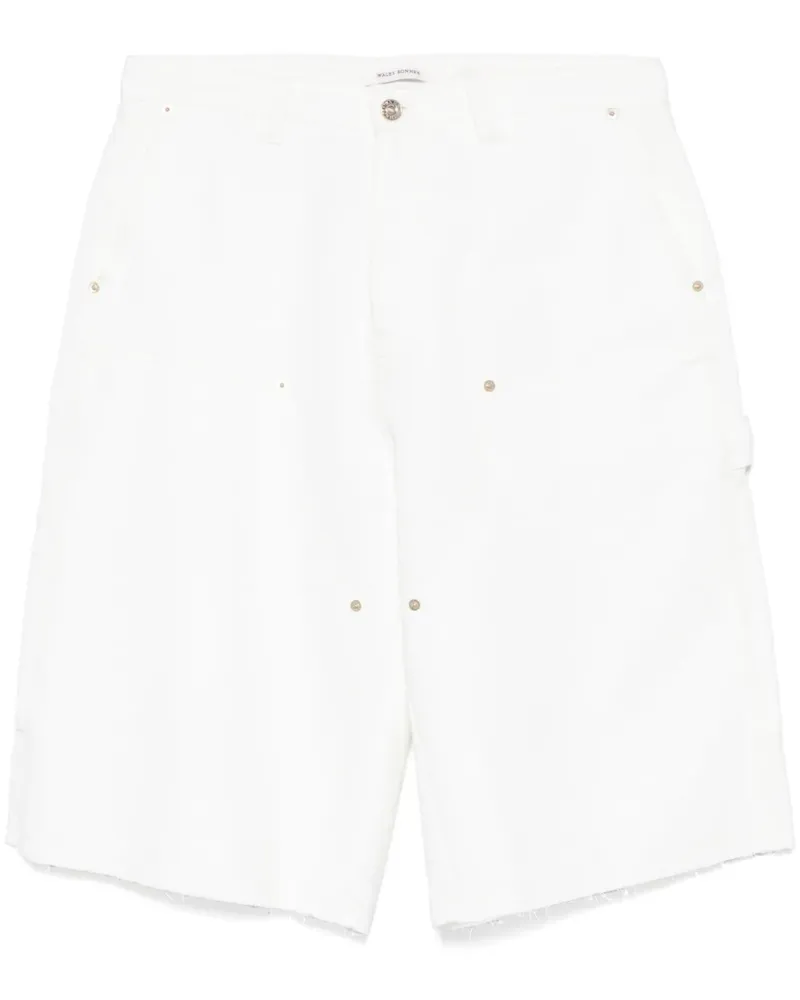Wales Bonner Kingston Shorts - Weiß Weiß