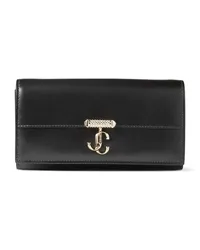 Jimmy Choo Varenne Schultertasche Schwarz