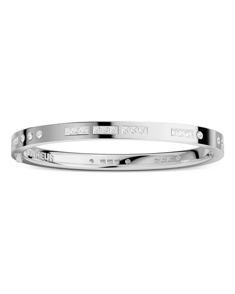 APM Monaco Morse Bonheur Armreif - Silber Silber