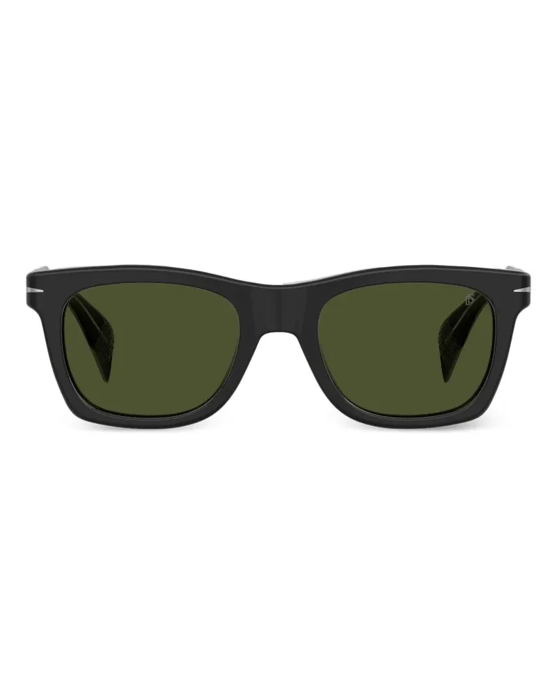 EYEWEAR by DAVID BECKHAM Sonnenbrille mit eckigem Gestell - Schwarz Schwarz