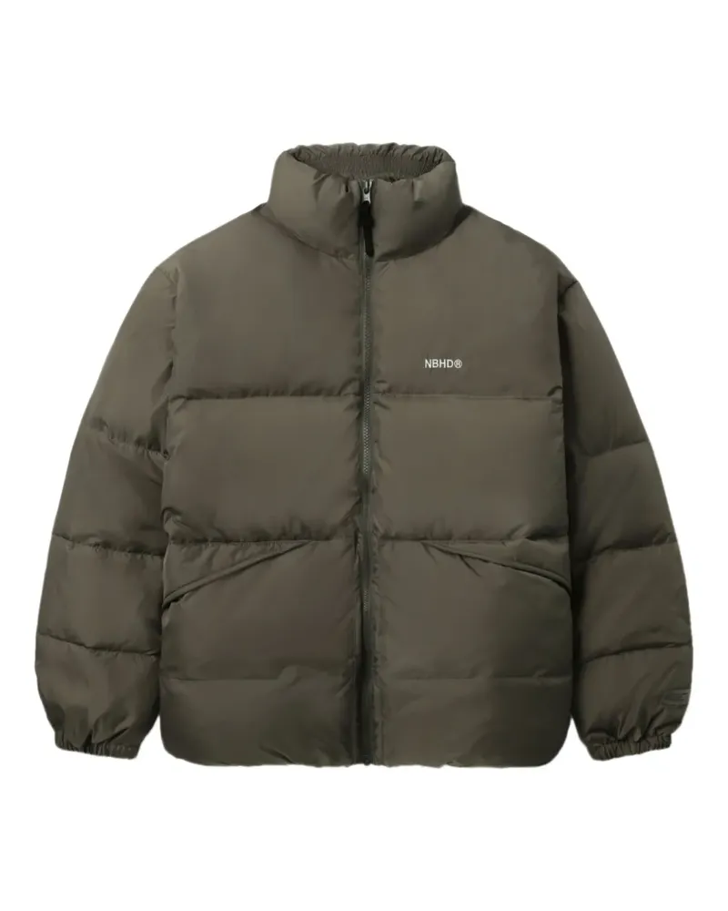 Neighborhood Gesteppte Jacke mit Stehkragen - Grün Grün