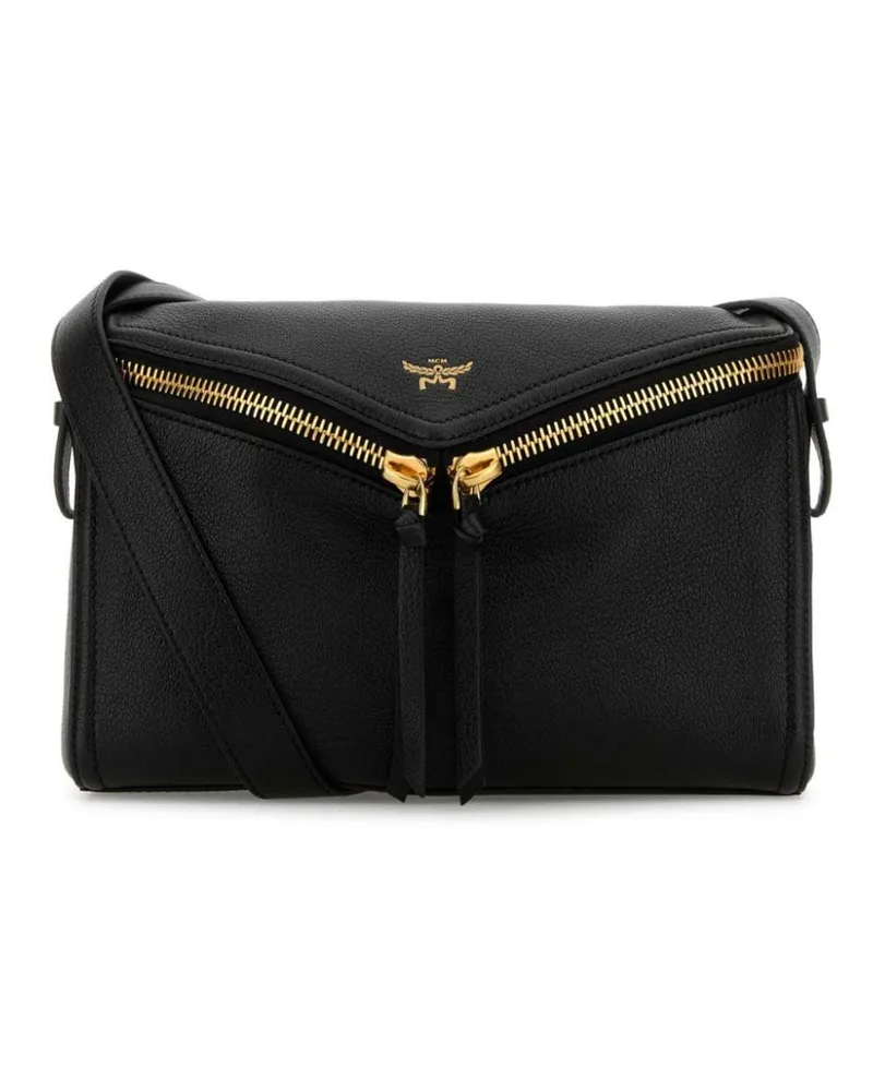 MCM Diamant 3D Umhängetasche - Schwarz Schwarz
