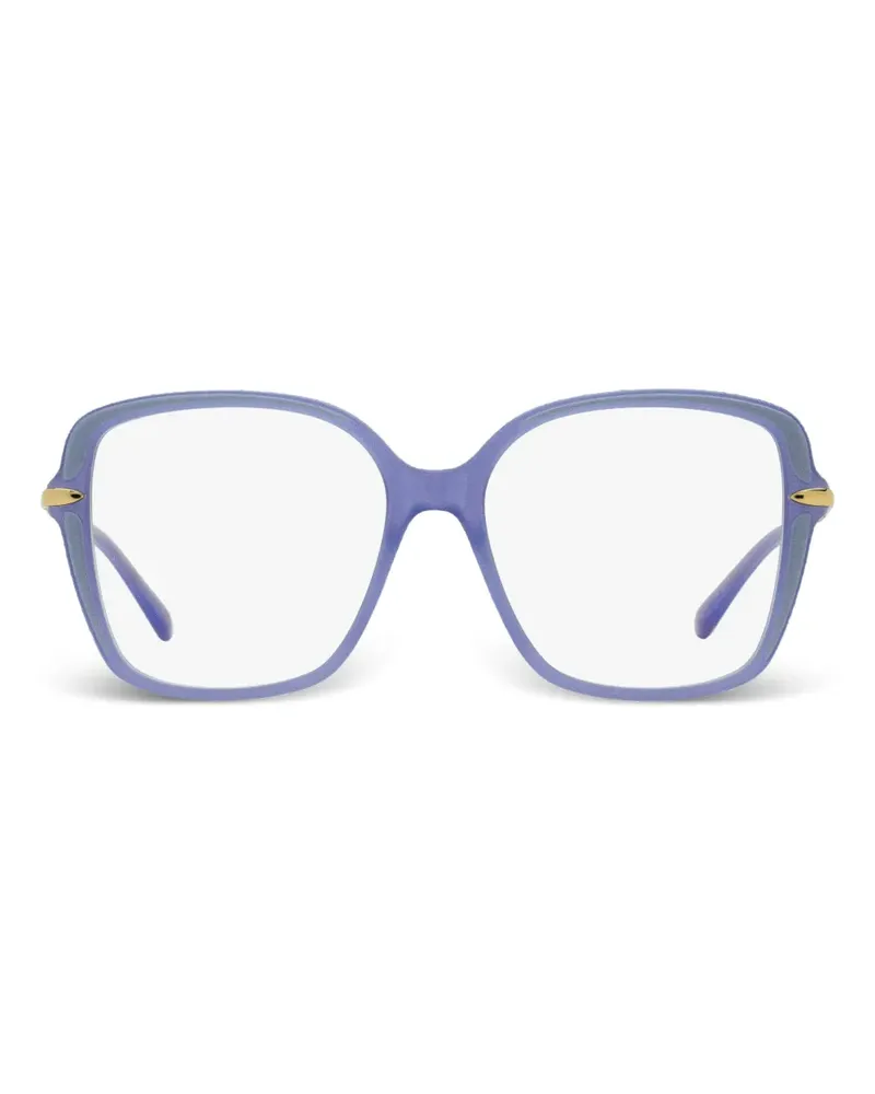 Pomellato Brille mit eckigem Gestell - Blau Blau