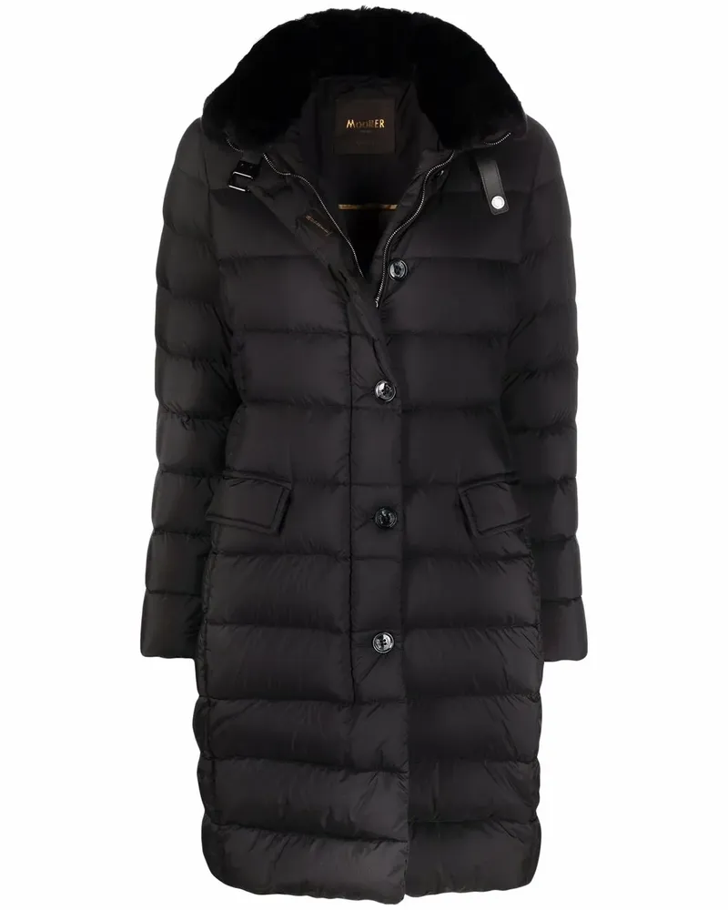 MOORER Vetiver Parka - Schwarz Schwarz