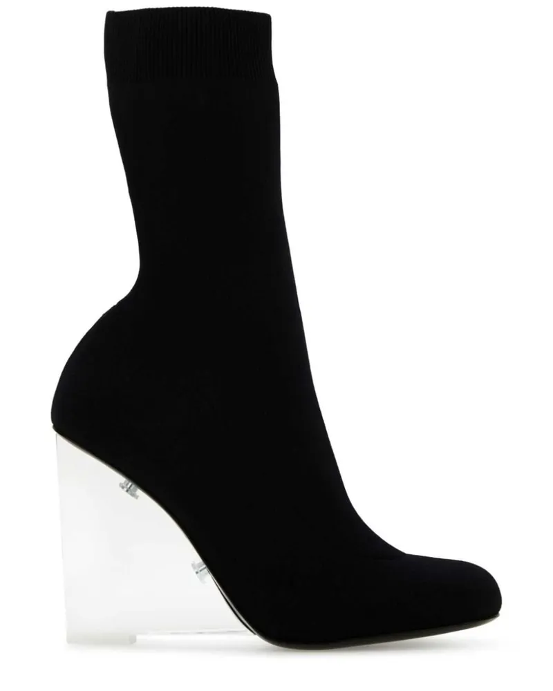 Alexander McQueen Shard Sock-Boots mit transparentem Absatz - Blau Blau