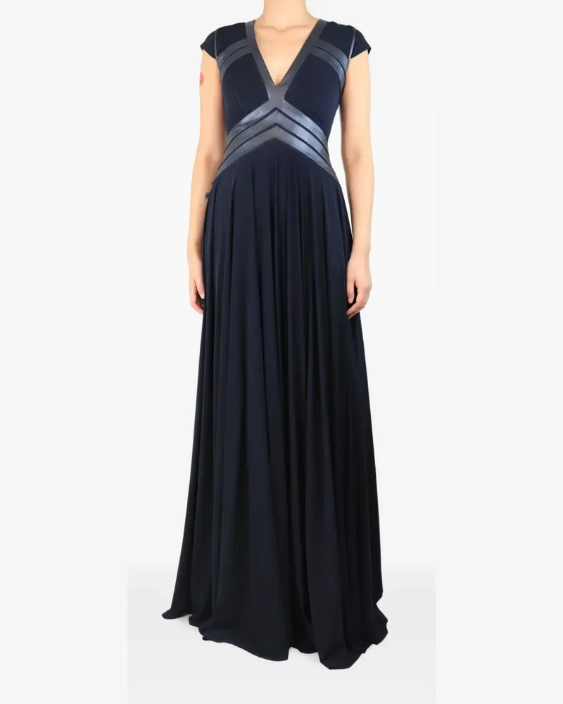 Catherine Deane Wyoming panelled maxi dress - Blau Blau