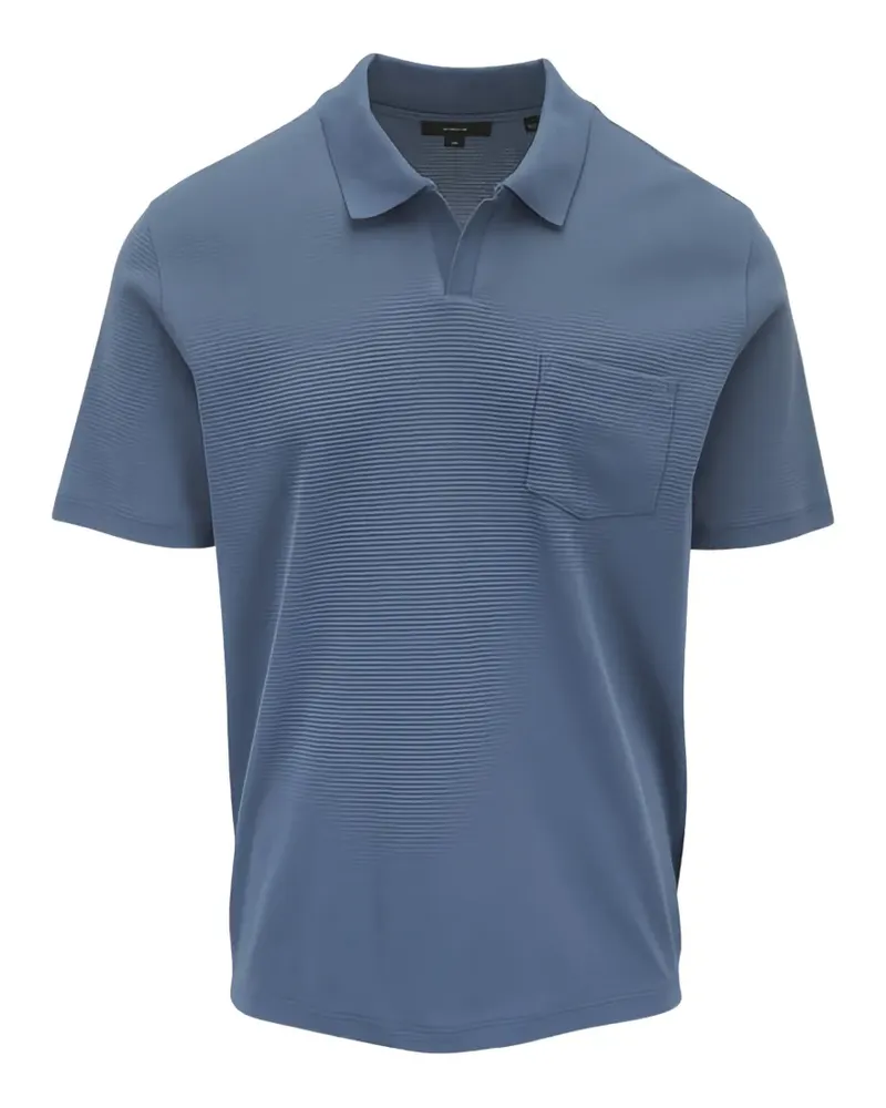 Vince pocket short-sleeve polo shirt - Blau Blau