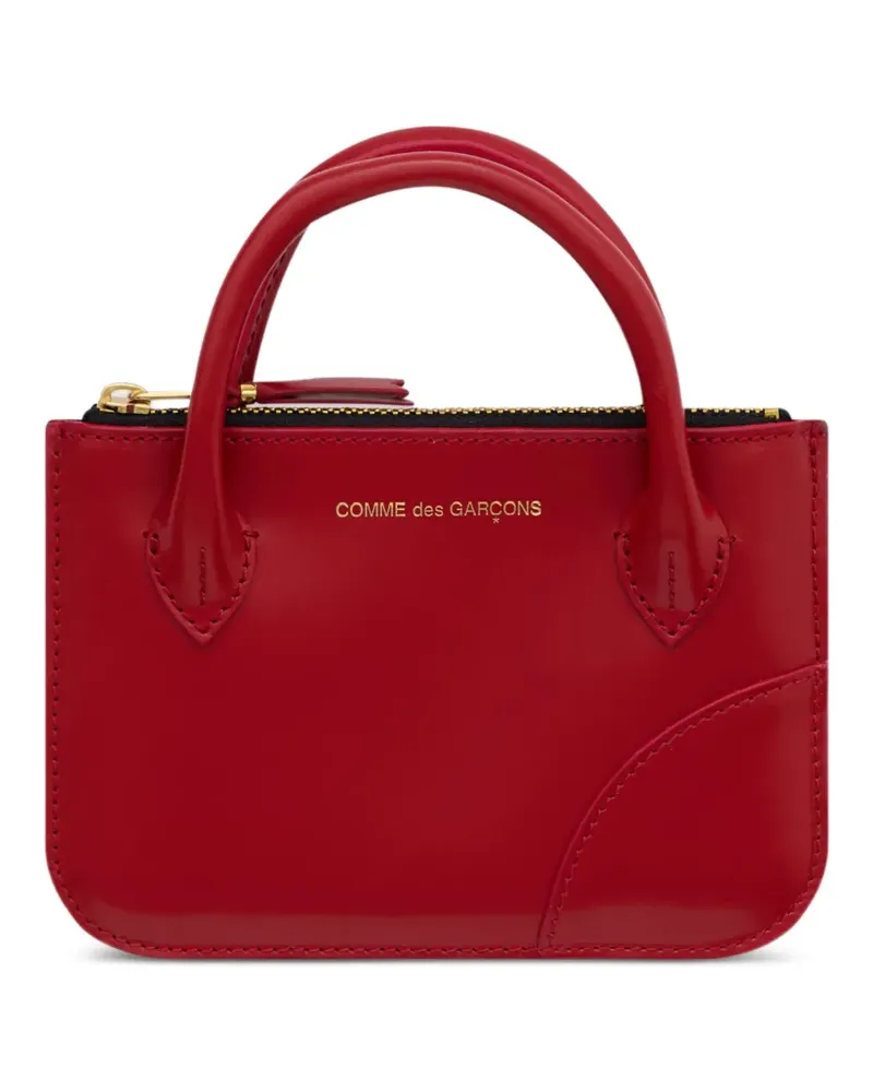 Comme des Garçons top handle zip wallet - Rot Rot