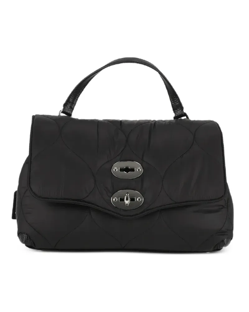 Zanellato Gesteppte Postina Lunaria Schultertasche - Schwarz Schwarz