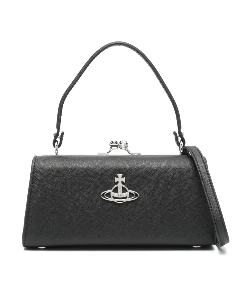 Vivienne Westwood Extragroße Doll Tote Bag - Schwarz Schwarz