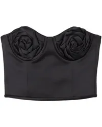 Marc Jacobs The Duchess Satin Rose Corsage Schwarz