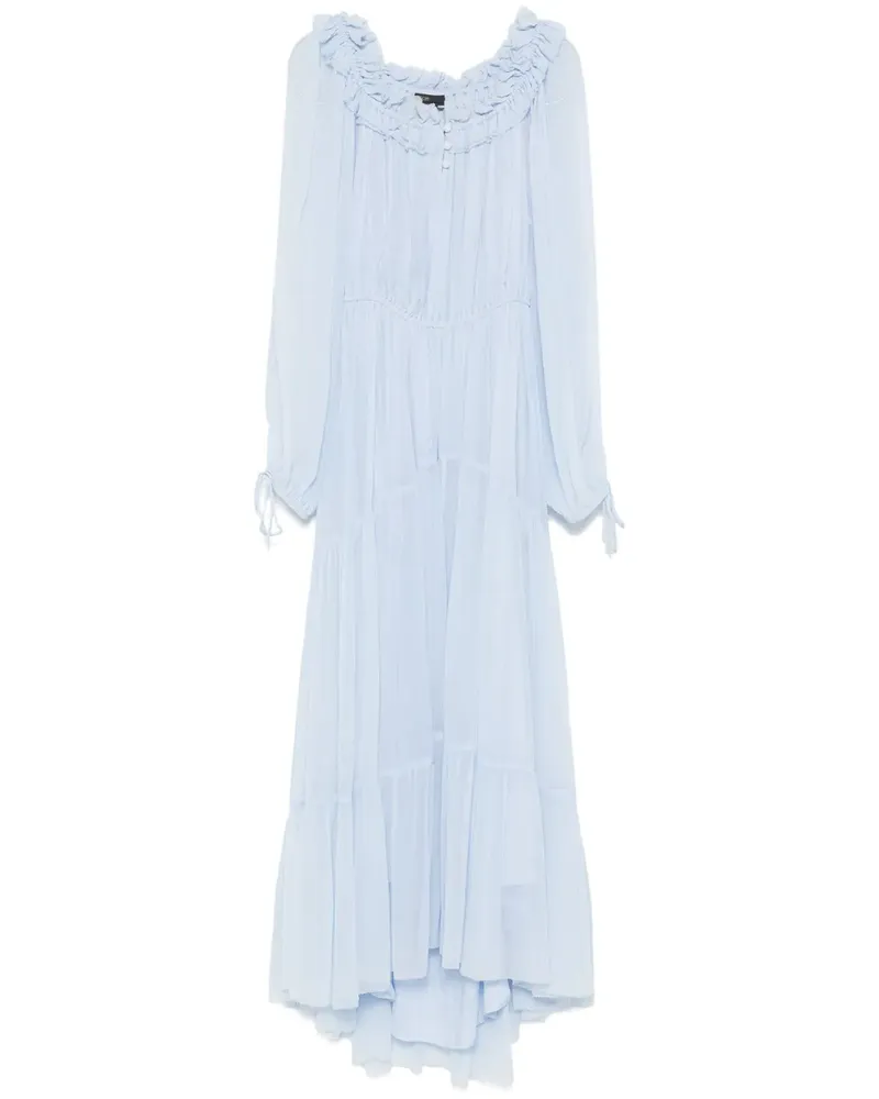 Maje Ausgestelltes Midikleid - Blau Blau