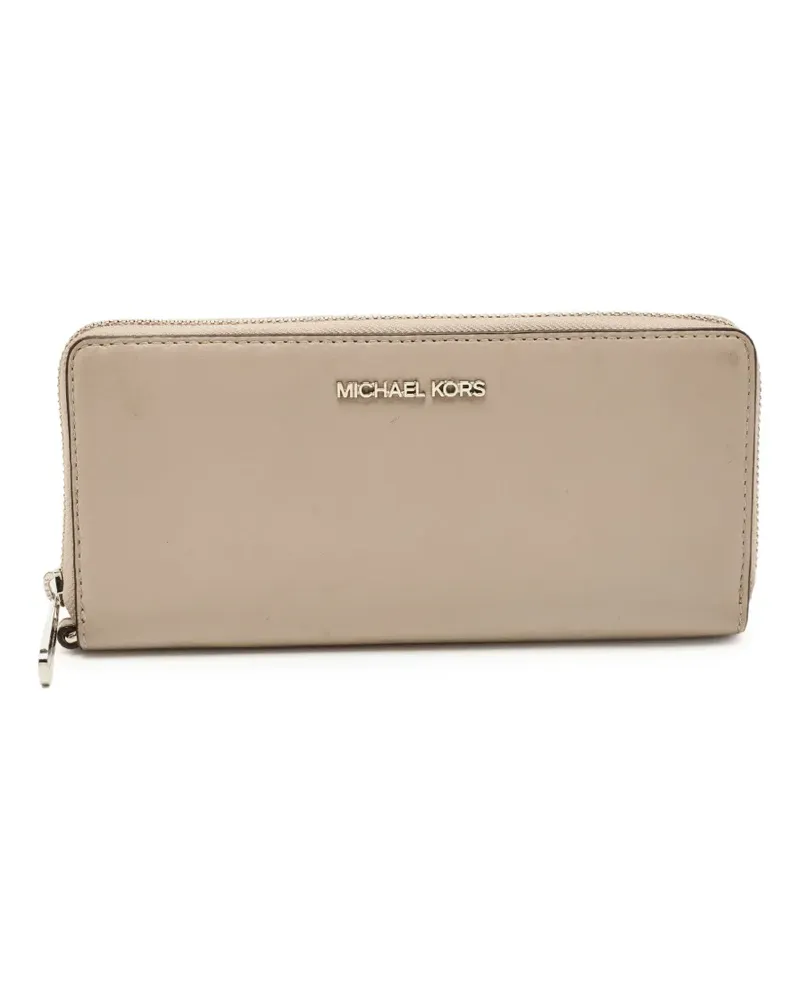 Michael Kors Zip-around continental wallet - Nude Nude