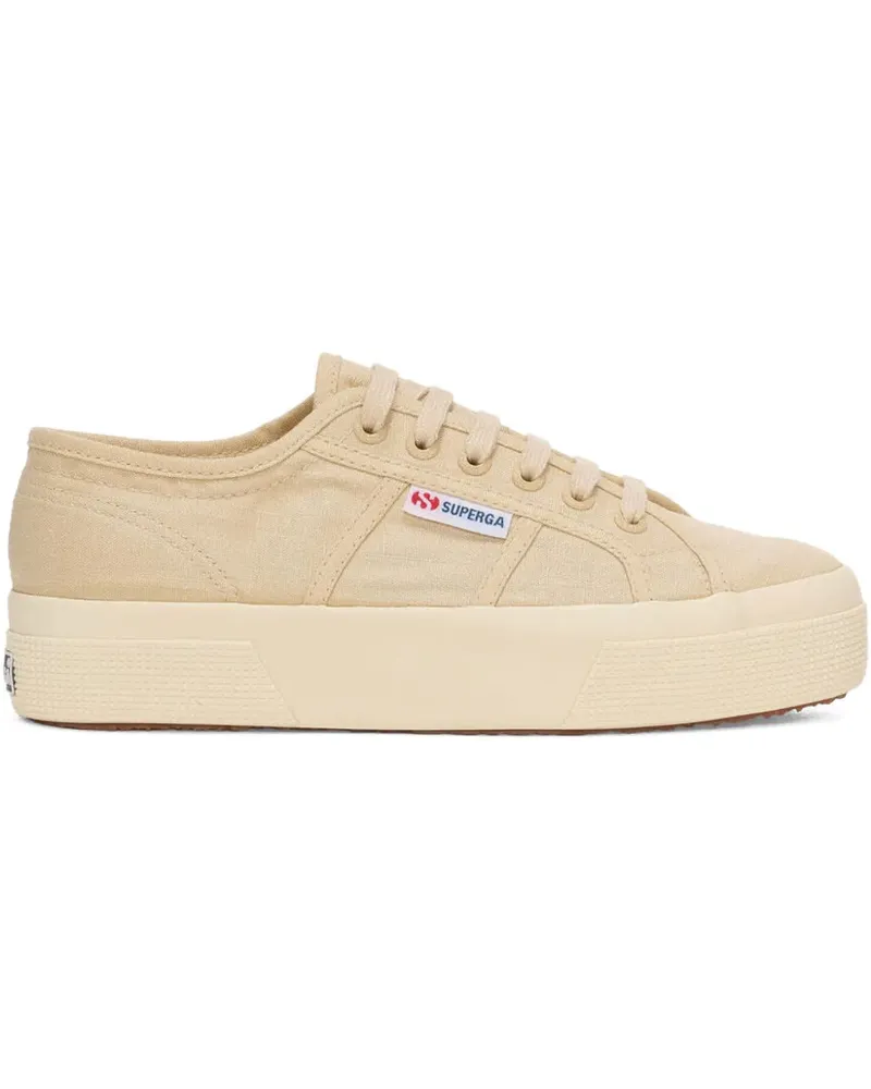 Superga Sneakers mit Plateau - Nude Nude
