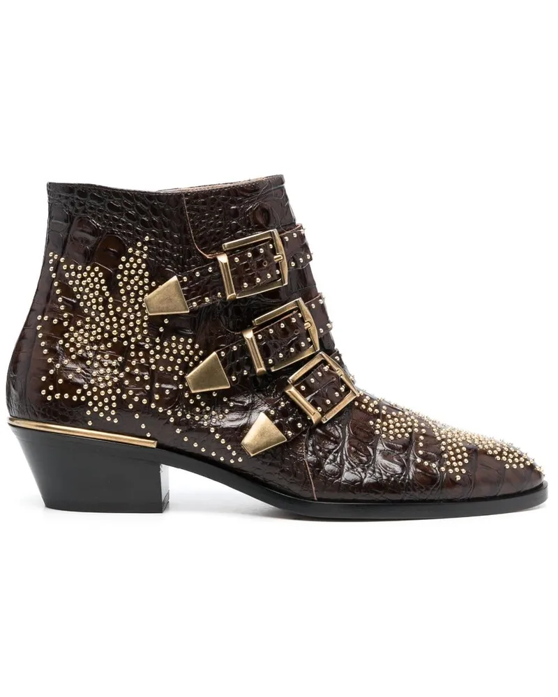 Chloé Susanna Stiefeletten 50mm - Braun Braun