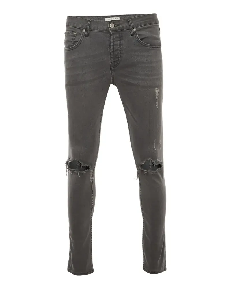 Sandro Jeans in Distressed-Optik - Grau Grau