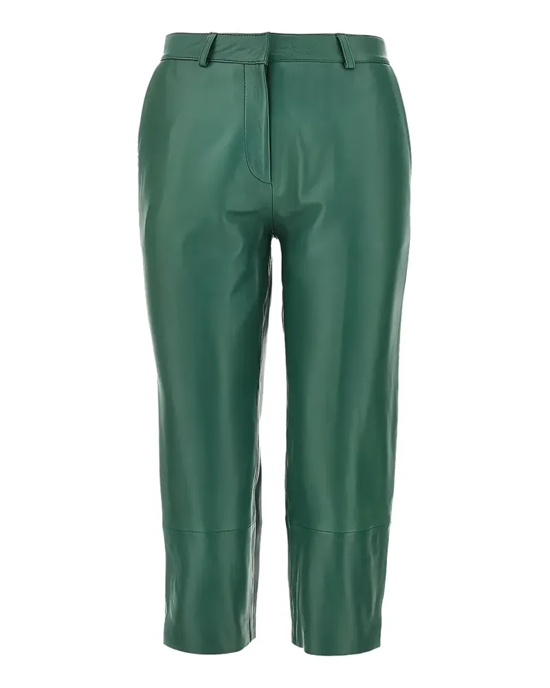 FRANKIE Shop Lior leather trousers - Grün Grün
