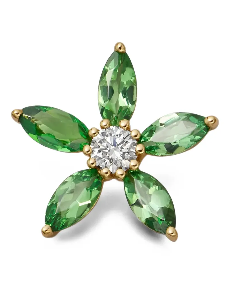 Loquet Wild Orchid charm - Gold Gold