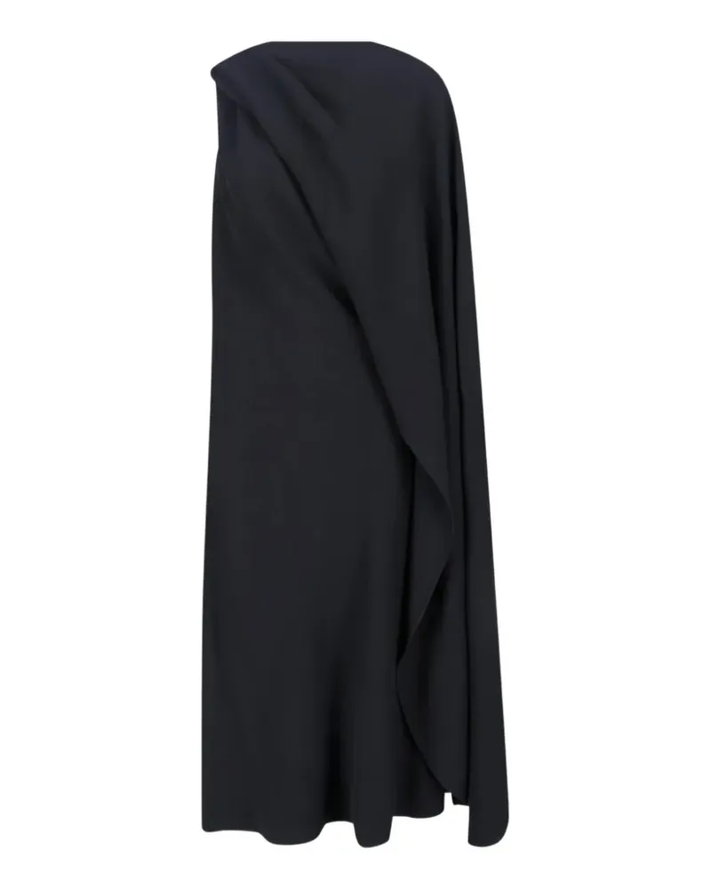 Balenciaga draped maxi dress - Schwarz Schwarz
