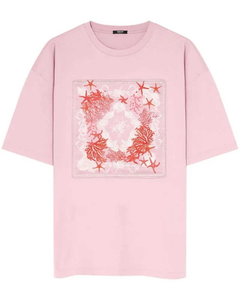 Versace Barocco Sea T-Shirt - Rosa Rosa