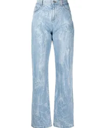 Stella McCartney Gerade Jeans Blau