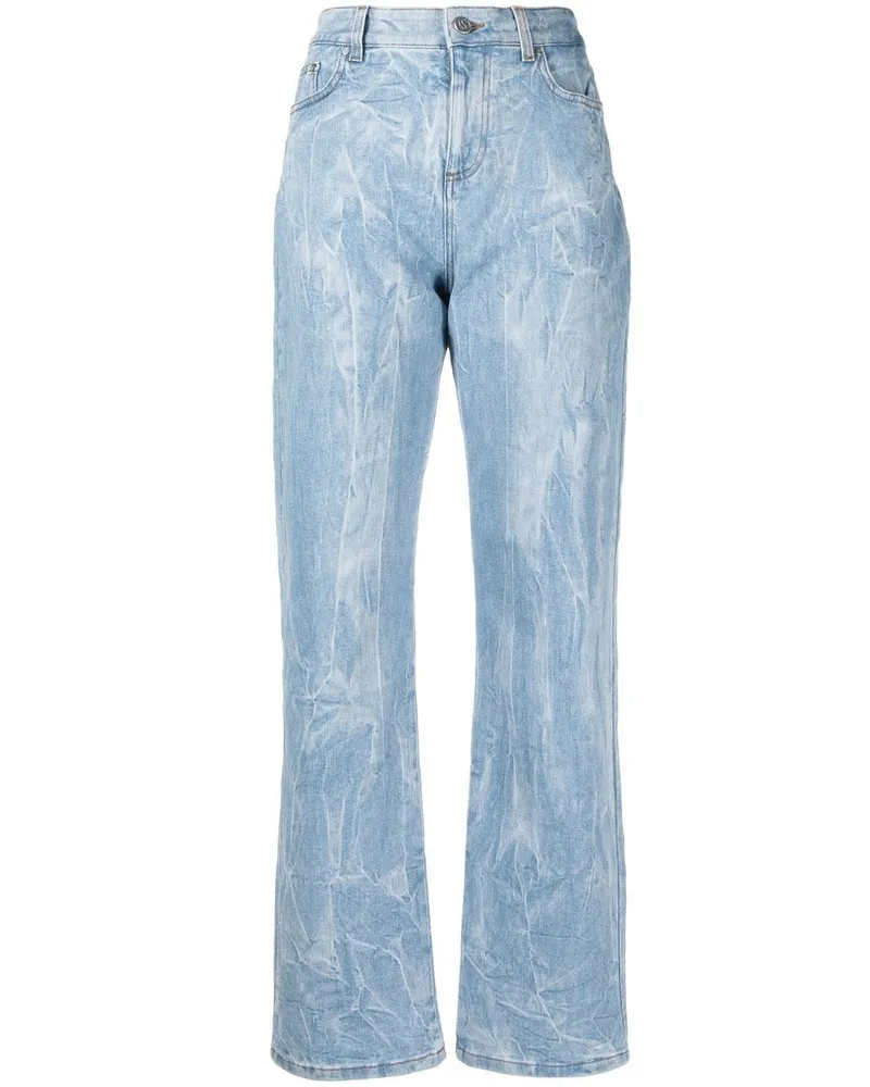 Stella McCartney Gerade Jeans - Blau Blau