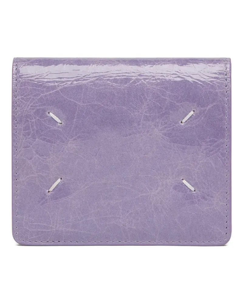 Maison Margiela Four Stitches Portemonnaie mit Riss - Violett Violett