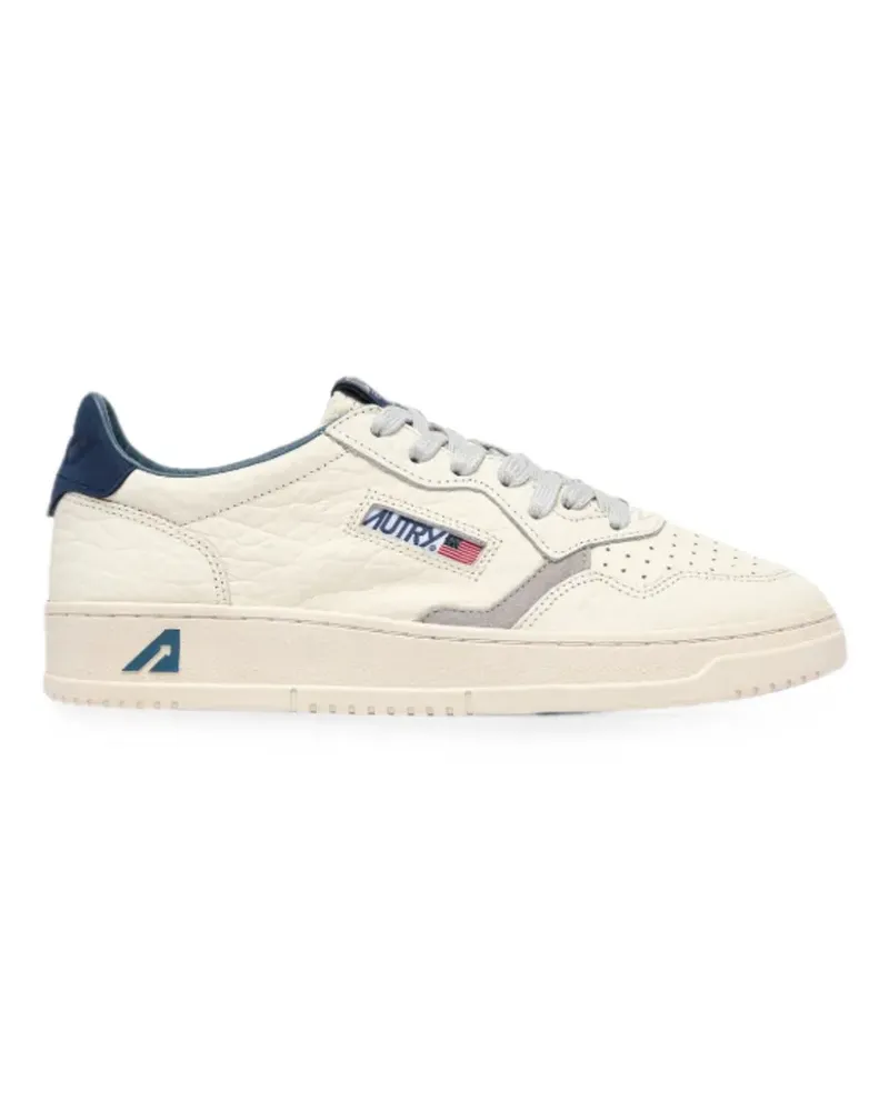 AUTRY Medalist low leather sneakers - Nude Nude