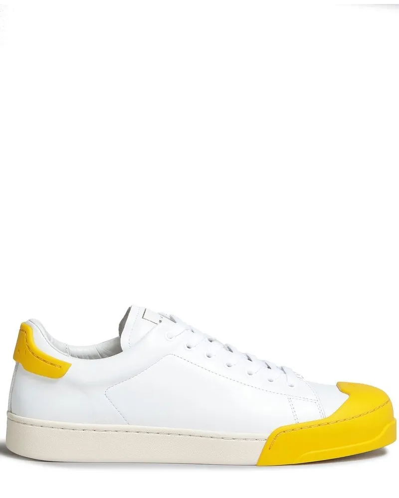 Marni Sneakers mit Kontrastkappe Weiß