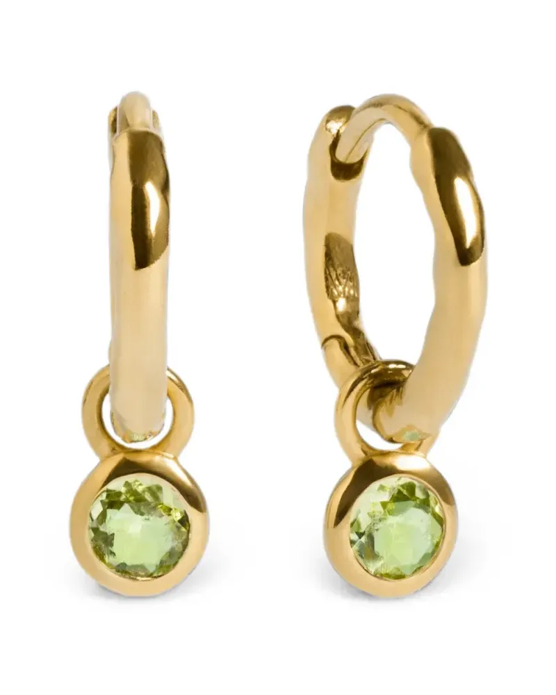Monica Vinader Peridot Creolen - Gold Gold