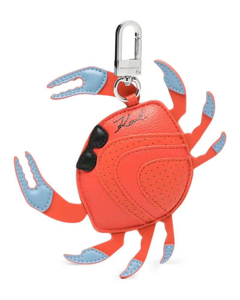 Karl Lagerfeld Ikon Crab Schlüsselanhänger - Orange Orange