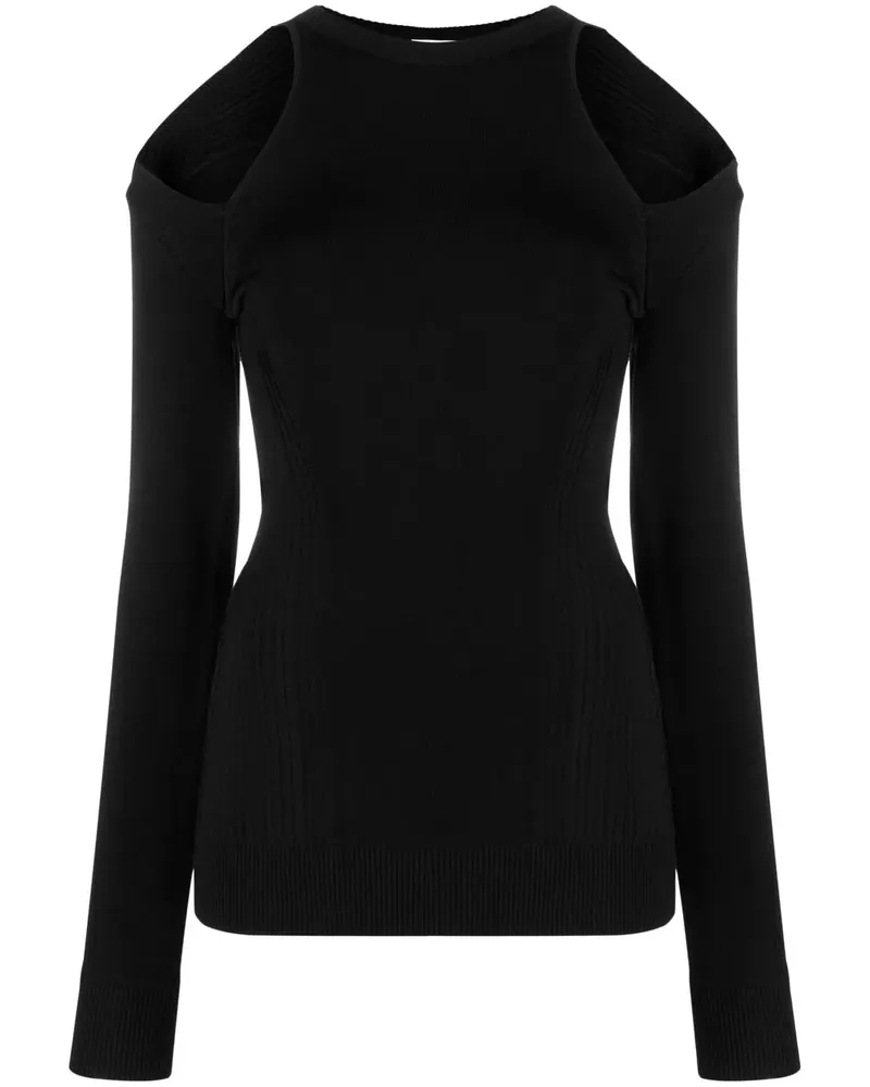 AZ FACTORY Pullover mit Cut-Outs - Schwarz Schwarz