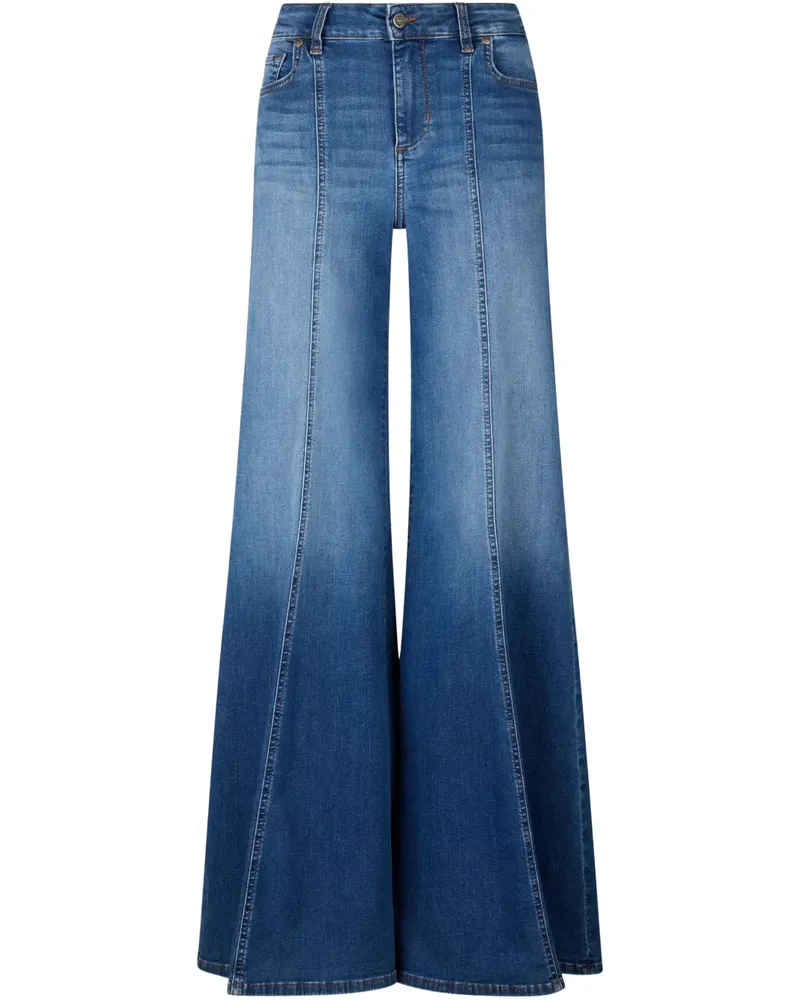 Liu Jo Schlagjeans mit hohem Bund - Blau Blau