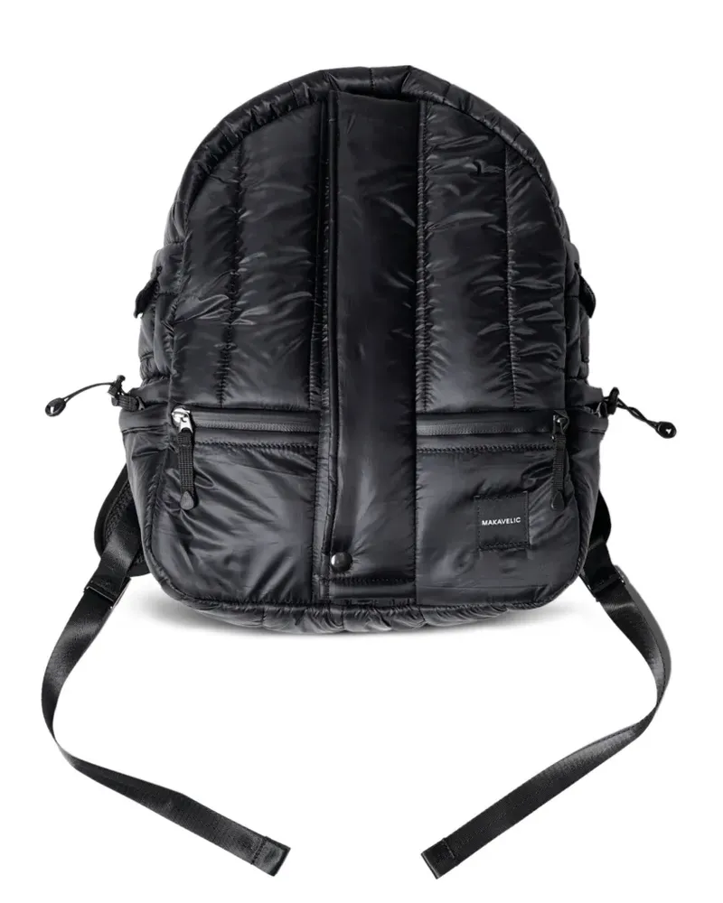 Makavelic Arc backpack - Schwarz Schwarz