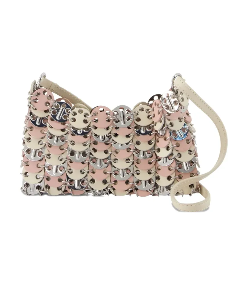 Paco Rabanne Disc Schultertasche - Nude Nude