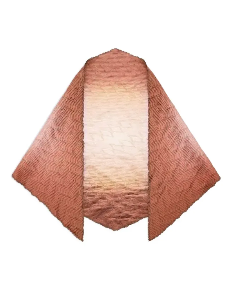 Giorgio Armani Schal mit Farbverlauf - Orange Orange