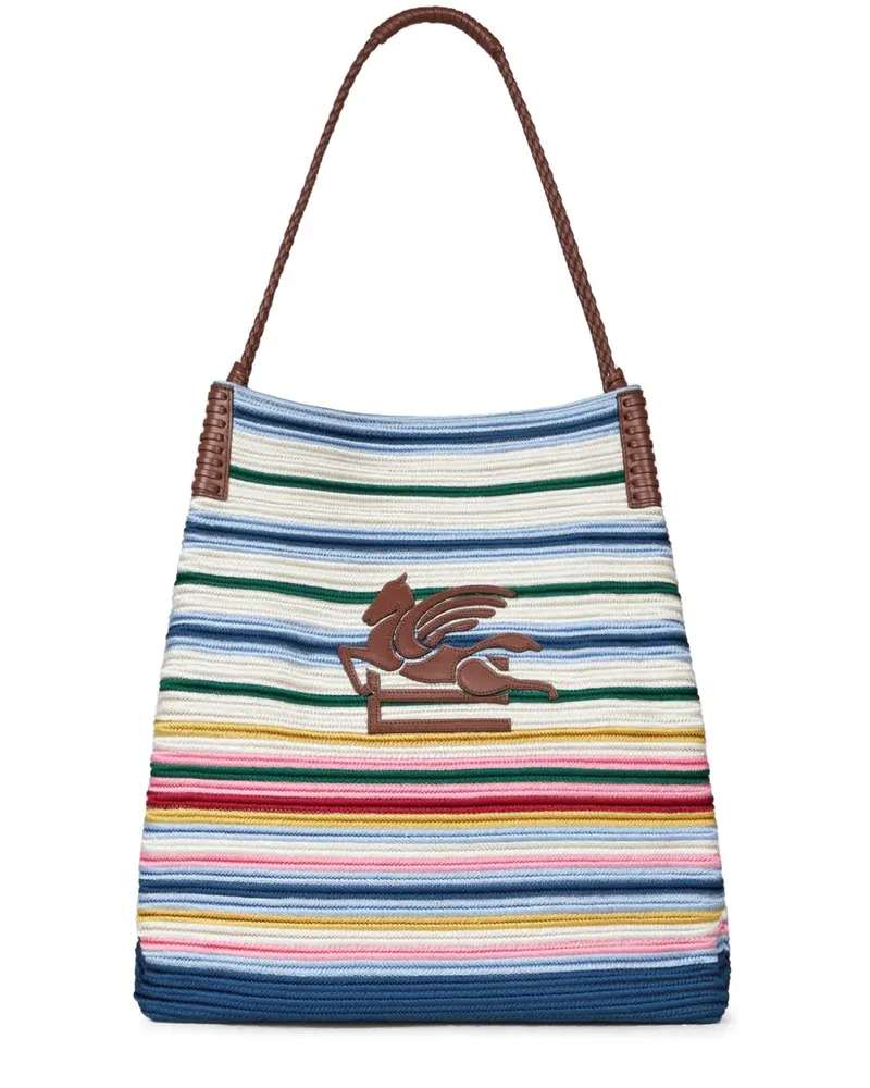 Etro Große Libra Tote Bag - Blau Blau