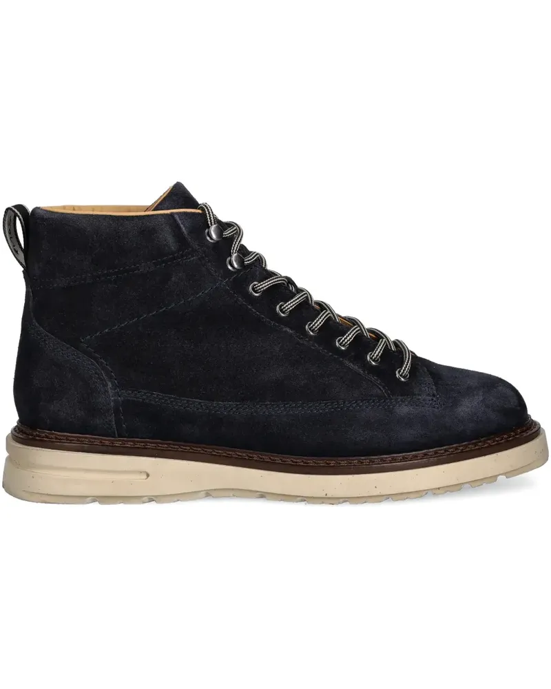Gant lace-up panelled boots - Blau Blau