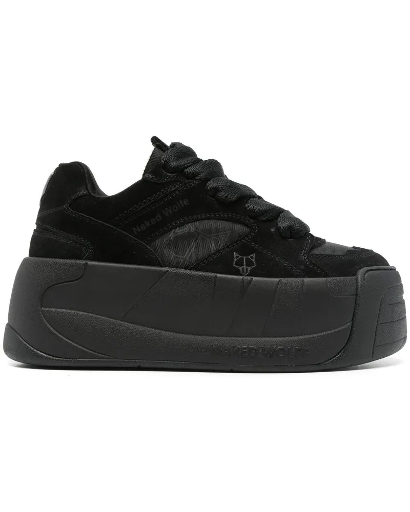 Naked Wolfe Snatch Sneakers - Schwarz Schwarz