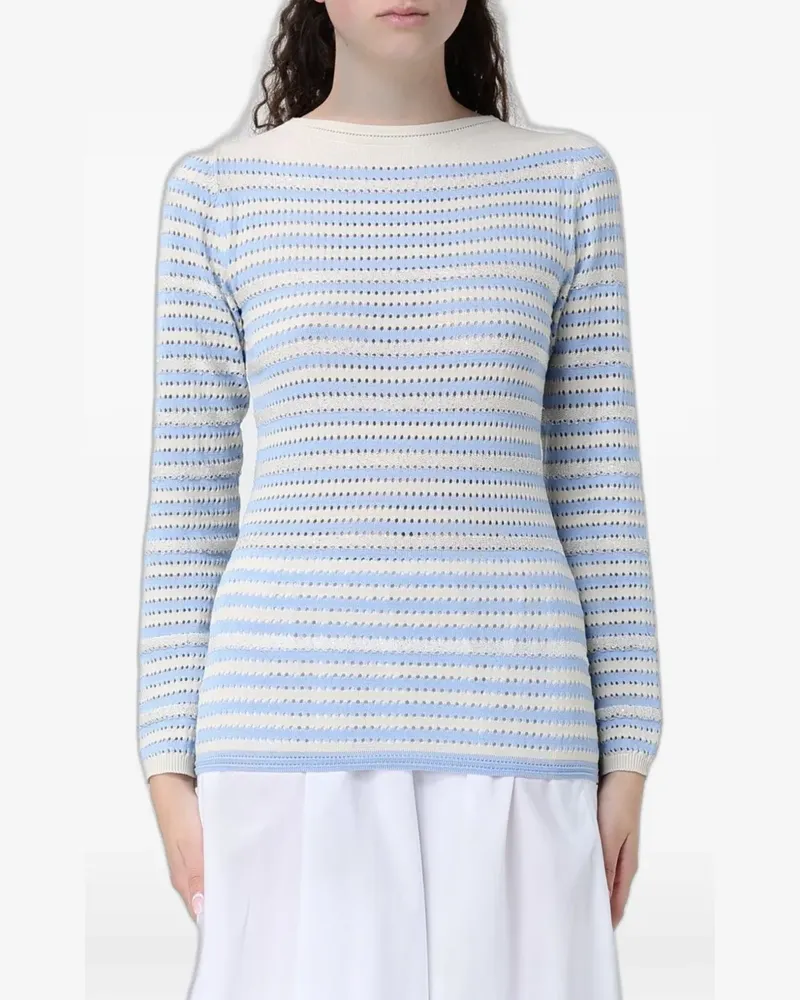 Fabiana Filippi striped sweater - Blau Blau
