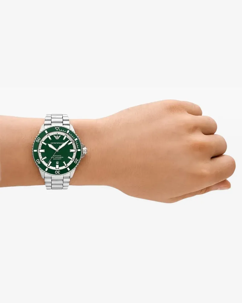 Emporio Armani Sea Explorer 42,5mm - Grün Grün