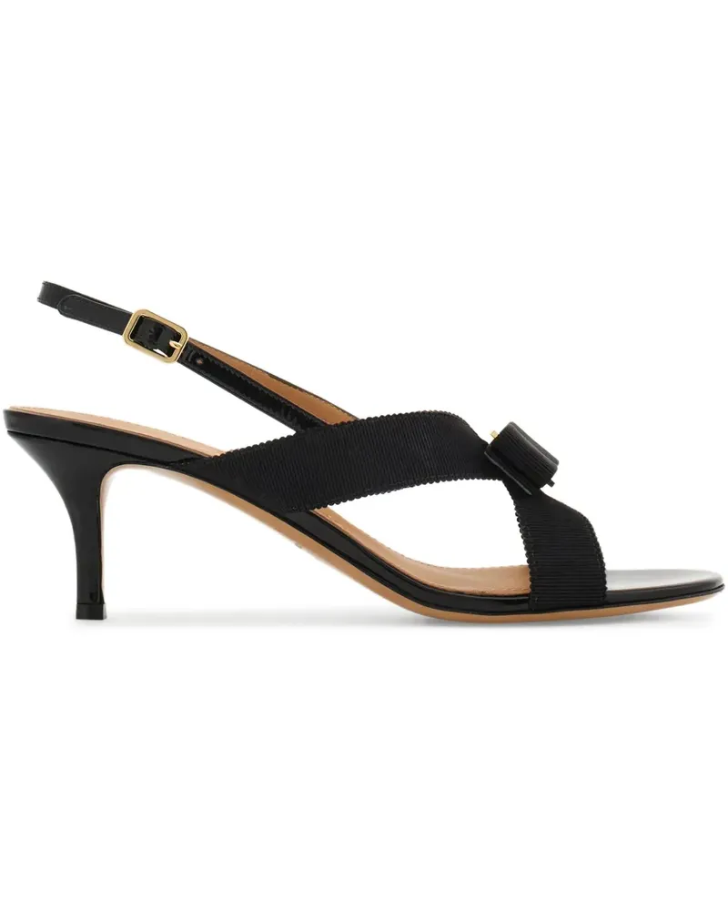 Ferragamo Sandalen mit Schleifendetail 50mm - Schwarz Schwarz