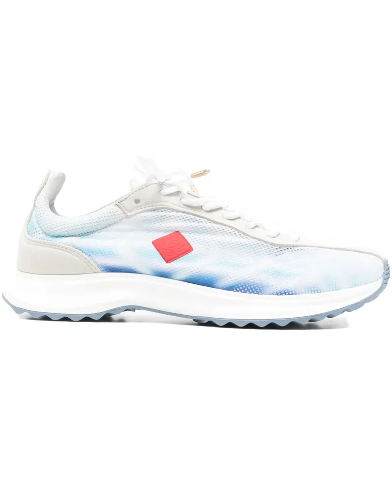 Casablanca Paris square-logo sneakers - Blau Blau