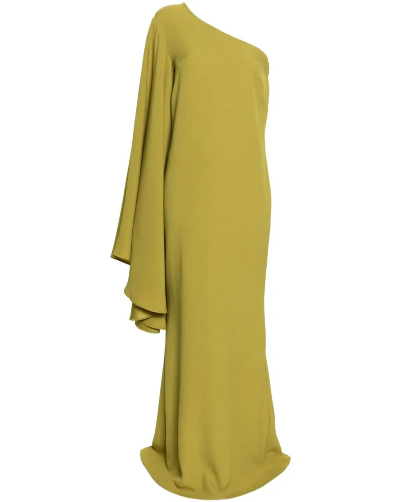 Taller Marmo Asymmetrisches Sifnos Abendkleid Grün