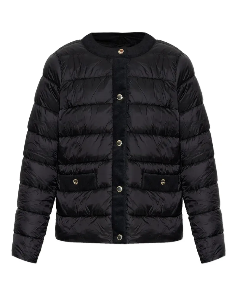Michael Kors quilted button-fastening jacket - Schwarz Schwarz