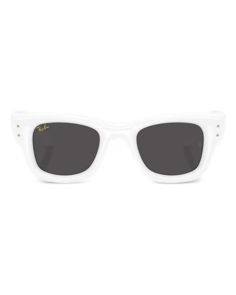 Ray Ban Wayfarer Puffer "A$AP Rocky - White" Sonnenbrille - Weiß Weiß