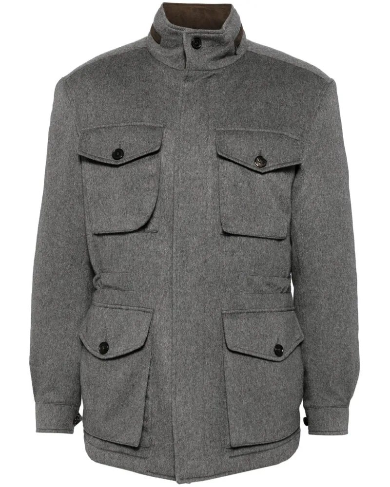 N.Peal Hampton Jacke - Grau Grau