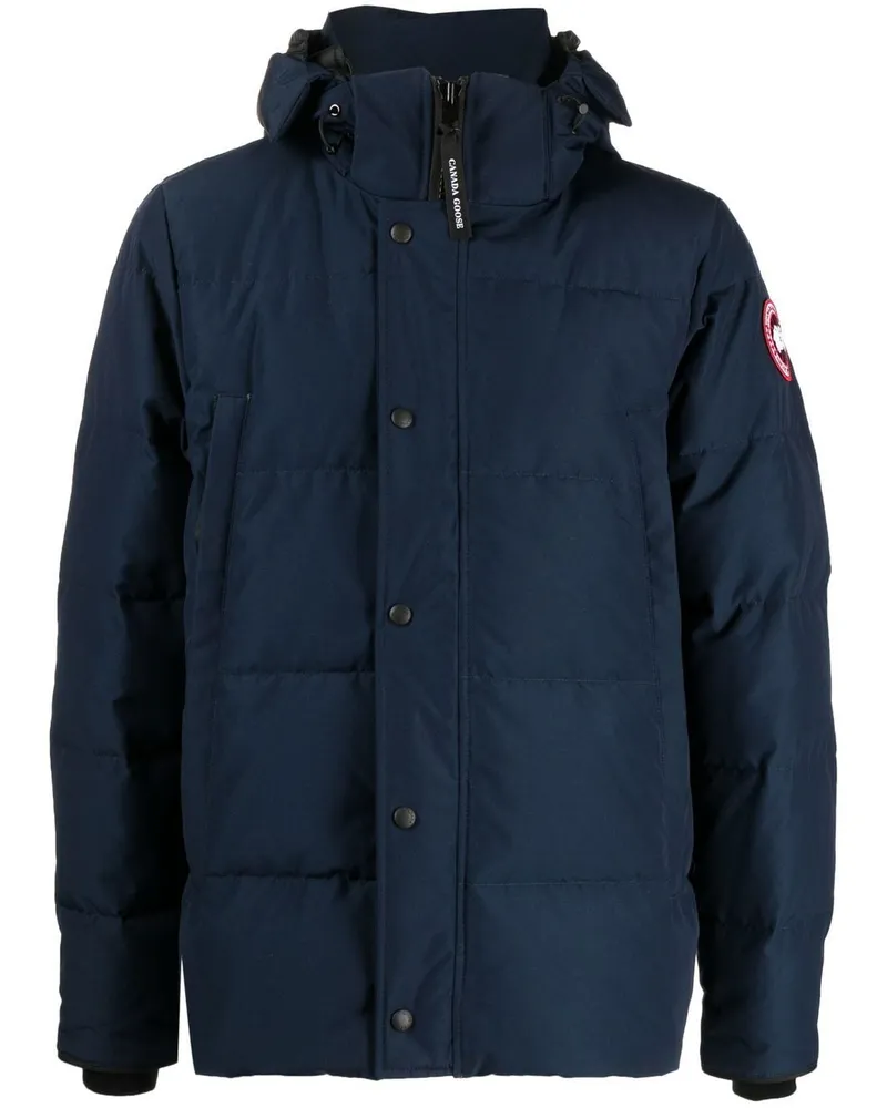 Canada Goose Wyndham Parka Blau